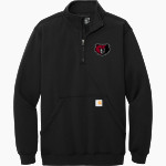 BRADSHAW MOUNTAIN HIGH SCHOOL BEARS Carhartt Men's Midweight 1/4-Zip Mock Neck Sweatshirt Front Thumbnail