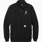 Tennis Tactics Tennis Tactics <span class="pdp-name-mascot">Tennis Tactics</span> Carhartt Men's Midweight 1/4-Zip Mock Neck Sweatshirt Front Thumbnail