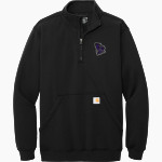 HERBERT HOOVER HIGH SCHOOL TORNADOS <span class="pdp-name-mascot">HERBERT HOOVER TORNADOS</span> Carhartt Men's Midweight 1/4-Zip Mock Neck Sweatshirt Front Thumbnail