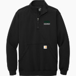 AURORA HIGH SCHOOL GREENMEN <span class="pdp-name-mascot">AURORA GREENMEN</span> Carhartt Men's Midweight 1/4-Zip Mock Neck Sweatshirt Front Thumbnail