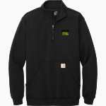 Hutchison Sting Carhartt Men's Midweight 1/4-Zip Mock Neck Sweatshirt Front Thumbnail
