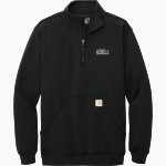 RITCHIE COUNTY HIGH SCHOOL REBELS <span class="pdp-name-mascot">RITCHIE COUNTY REBELS</span> Carhartt Men's Midweight 1/4-Zip Mock Neck Sweatshirt Front Thumbnail