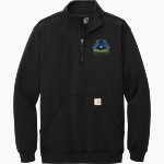 Idea Mesa Hills Wolverines <span class="pdp-name-mascot">Idea Mesa Hills Wolverines</span> Carhartt Men's Midweight 1/4-Zip Mock Neck Sweatshirt Front Thumbnail