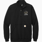 Clinton Dark Horses <span class="pdp-name-mascot">Clinton Dark Horses</span> Carhartt Men's Midweight 1/4-Zip Mock Neck Sweatshirt Front Thumbnail