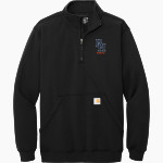 THE BROOK HILL HIGH SCHOOL GUARD <span class="pdp-name-mascot">THE BROOK HILL GUARD /THE</span> Carhartt Men's Midweight 1/4-Zip Mock Neck Sweatshirt Front Thumbnail