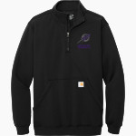 HOLDEN HIGH SCHOOL ROCKETS <span class="pdp-name-mascot">HOLDEN ROCKETS</span> Carhartt Men's Midweight 1/4-Zip Mock Neck Sweatshirt Front Thumbnail