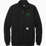 WEST DAVIDSON HIGH SCHOOL DRAGONS Carhartt Men's Midweight 1/4-Zip Mock Neck Sweatshirt Front Thumbnail