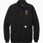 Scottsburg SMS <span class="pdp-name-mascot">Scottsburg SMS</span> Carhartt Men's Midweight 1/4-Zip Mock Neck Sweatshirt Front Thumbnail