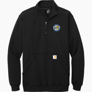 Carhartt Men's Midweight 1/4-Zip Mock Neck Sweatshirt
