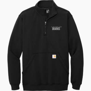 Carhartt Men's Midweight 1/4-Zip Mock Neck Sweatshirt