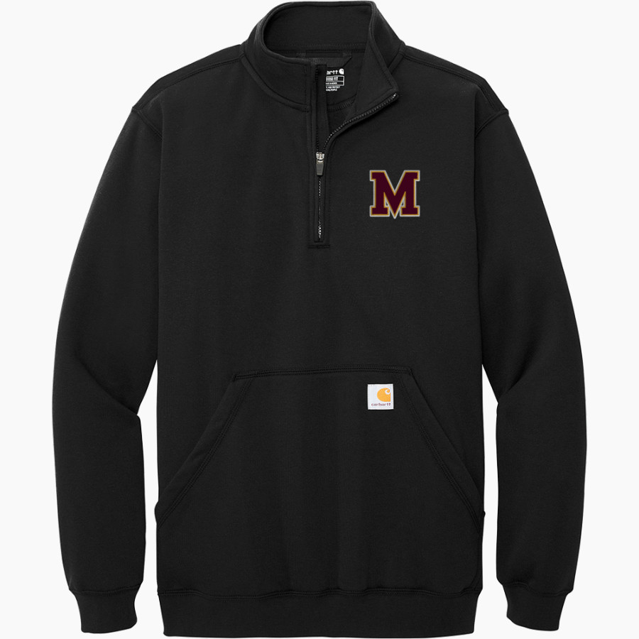 MANCHESTER HIGH SCHOOL FLYING DUTCHMEN <span class="pdp-name-mascot">MANCHESTER FLYING DUTCHMEN</span> Carhartt Men's Midweight 1/4-Zip Mock Neck Sweatshirt