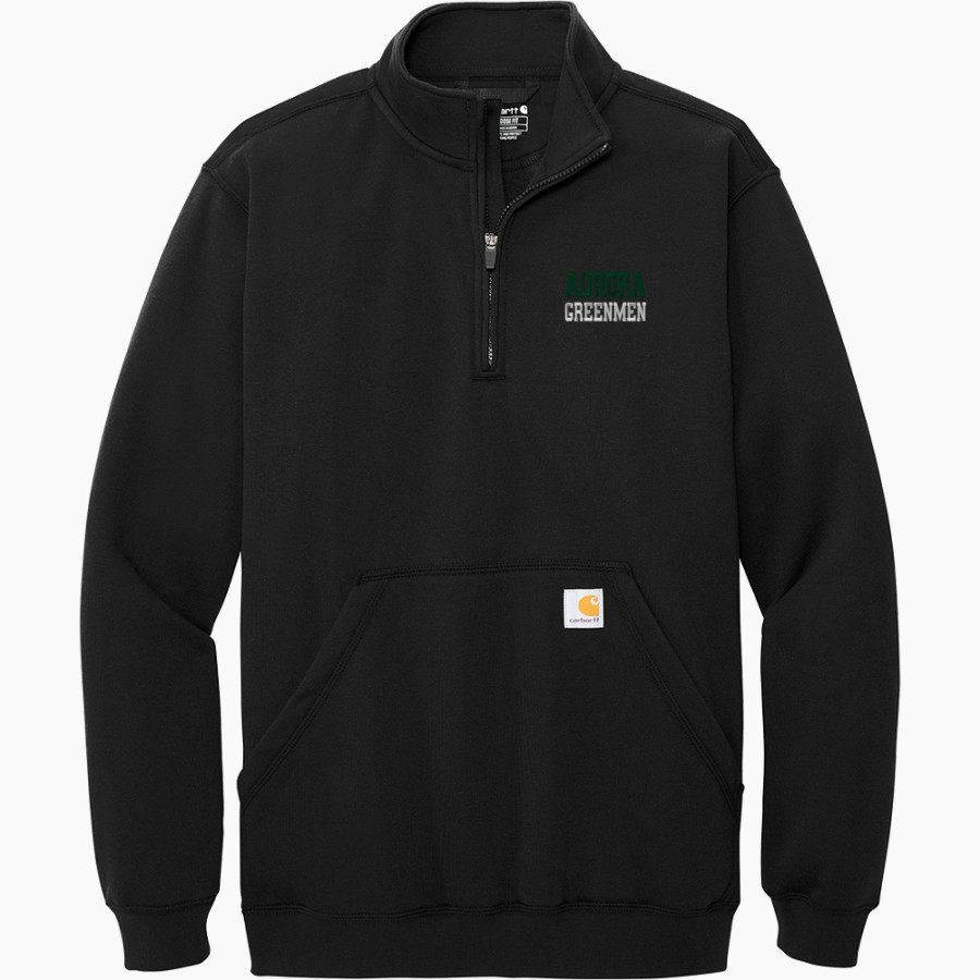 AURORA HIGH SCHOOL GREENMEN <span class="pdp-name-mascot">AURORA GREENMEN</span> Carhartt Men's Midweight 1/4-Zip Mock Neck Sweatshirt