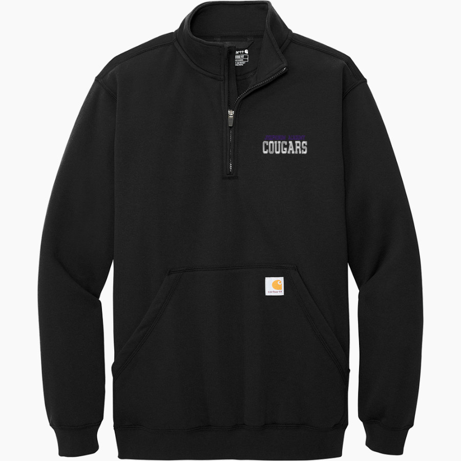 Josephinum Academy of the Sacred Heart <span class="pdp-name-mascot">Josephinum Academy Cougars</span> Carhartt Men's Midweight 1/4-Zip Mock Neck Sweatshirt