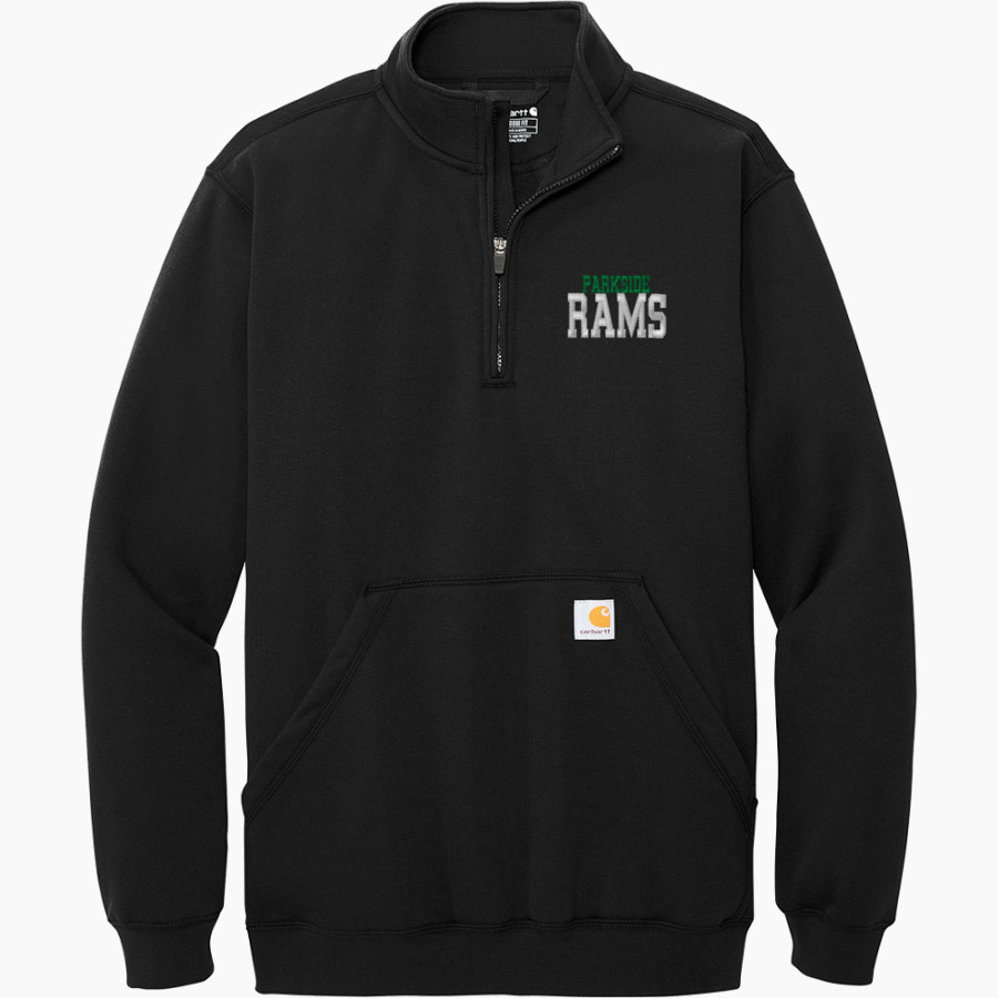 PARKSIDE HIGH SCHOOL RAMS <span class="pdp-name-mascot">PARKSIDE RAMS</span> Carhartt Men's Midweight 1/4-Zip Mock Neck Sweatshirt
