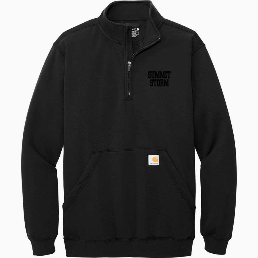 Summit High School Storm <span class="pdp-name-mascot">Summit High School Storm</span> Carhartt Men's Midweight 1/4-Zip Mock Neck Sweatshirt