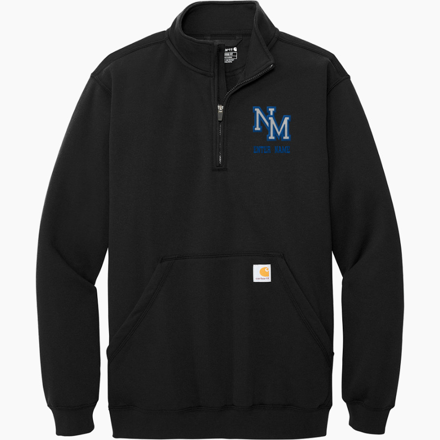 NORTH MASON HIGH SCHOOL BULLDOGS <span class="pdp-name-mascot">NORTH MASON BULLDOGS</span> Carhartt Men's Midweight 1/4-Zip Mock Neck Sweatshirt