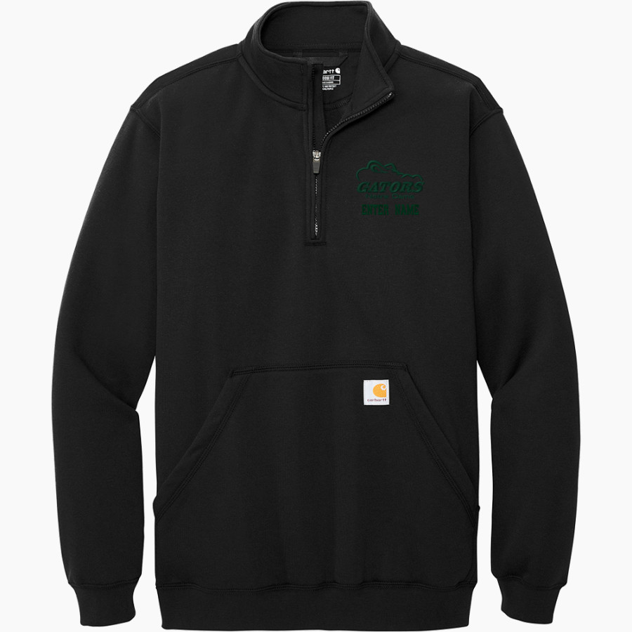 Notre Dame Gators <span class="pdp-name-mascot">Notre Dame Academy Gators</span> Carhartt Men's Midweight 1/4-Zip Mock Neck Sweatshirt