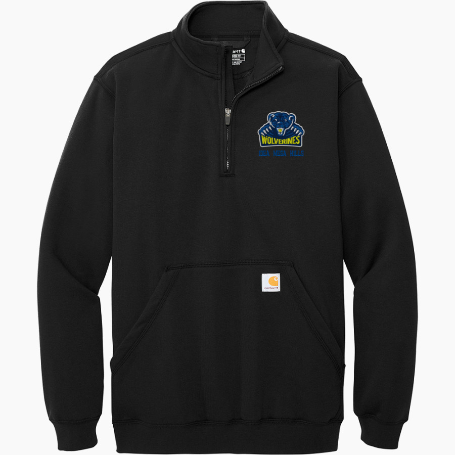 Idea Mesa Hills Wolverines <span class="pdp-name-mascot">Idea Mesa Hills Wolverines</span> Carhartt Men's Midweight 1/4-Zip Mock Neck Sweatshirt