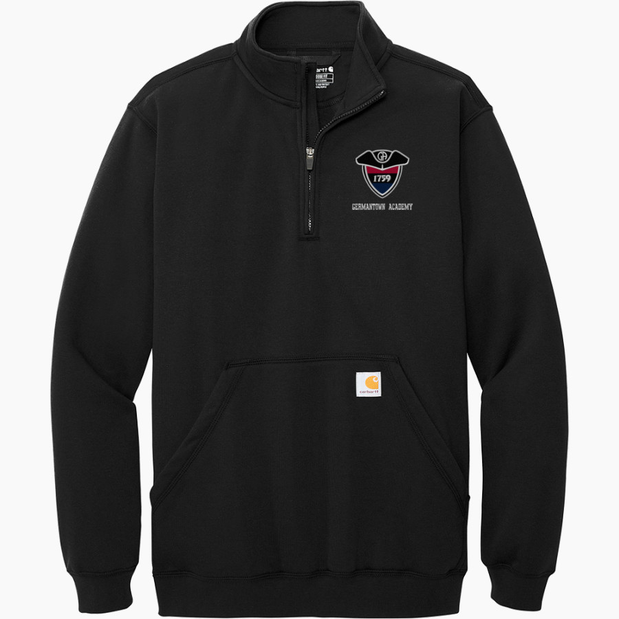 Germantown Academy Patriots <span class="pdp-name-mascot">Germantown Academy Patriots</span> Carhartt Men's Midweight 1/4-Zip Mock Neck Sweatshirt