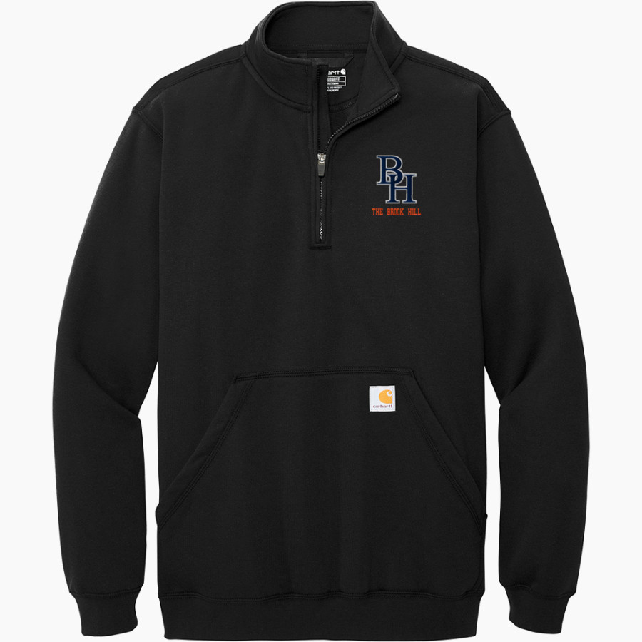 THE BROOK HILL HIGH SCHOOL GUARD <span class="pdp-name-mascot">THE BROOK HILL GUARD /THE</span> Carhartt Men's Midweight 1/4-Zip Mock Neck Sweatshirt