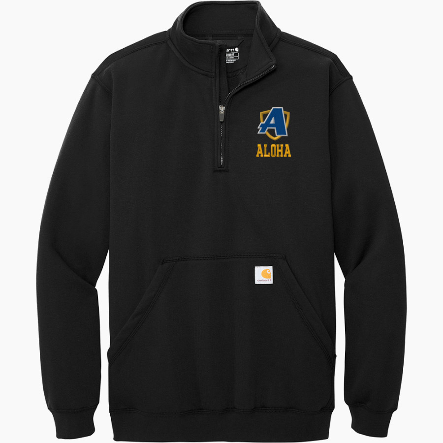 Aloha Warriors <span class="pdp-name-mascot">ALOHA WARRIORS</span> Carhartt Men's Midweight 1/4-Zip Mock Neck Sweatshirt