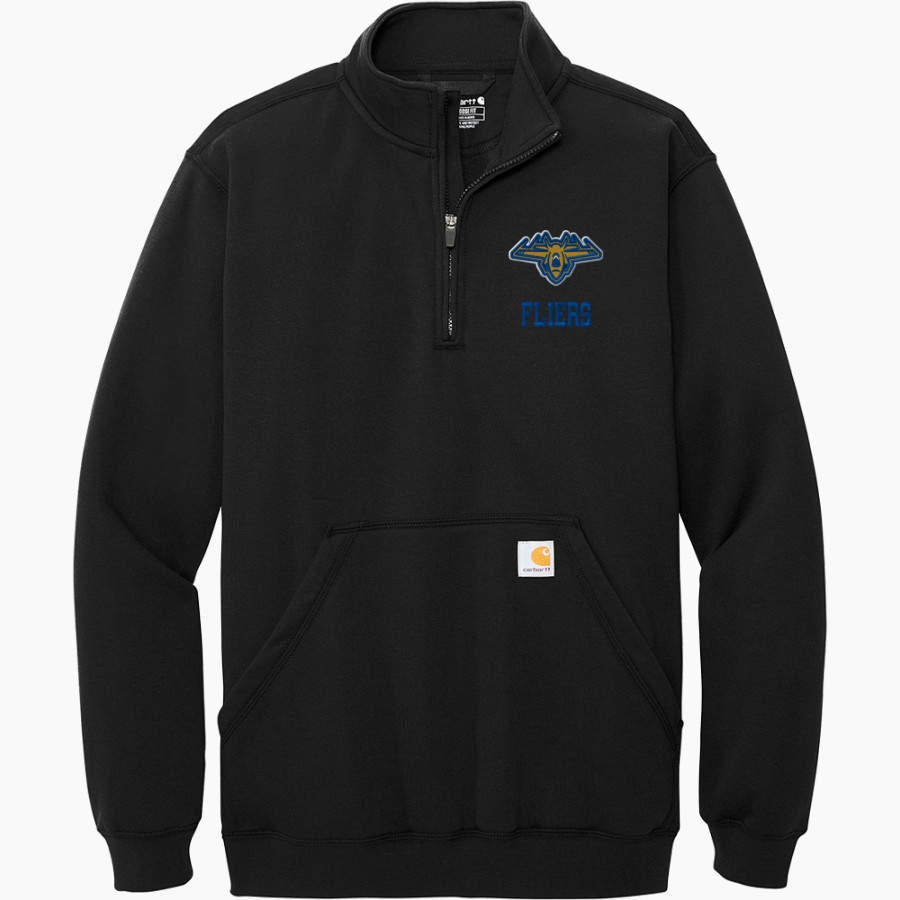 CLYDE HIGH SCHOOL FLIERS <span class="pdp-name-mascot">CLYDE FLIERS</span> Carhartt Men's Midweight 1/4-Zip Mock Neck Sweatshirt