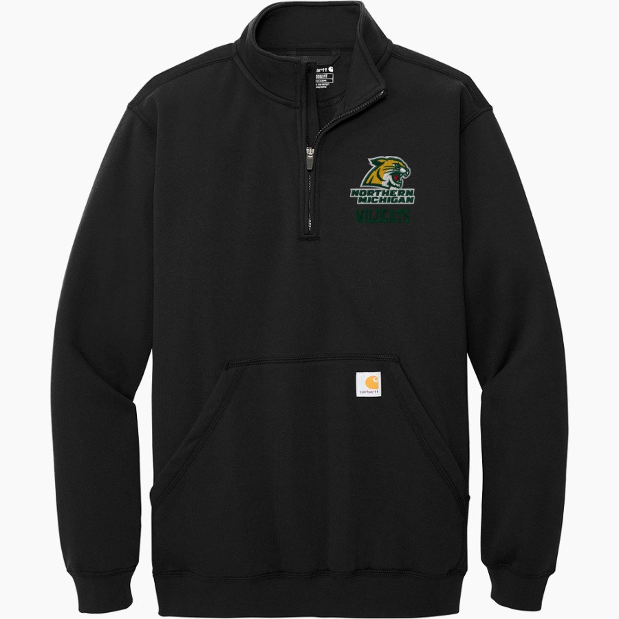 Northern Michigan Wildcats <span class="pdp-name-mascot">Northern Michigan Wildcats</span> Carhartt Men's Midweight 1/4-Zip Mock Neck Sweatshirt