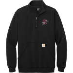 Community Christian Academy Ambassadors <span class="pdp-name-mascot">Community Christian Academy Ambassadors</span> Carhartt Men's Midweight 1/4-Zip Mock Neck Sweatshirt Front Thumbnail