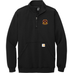 Kastner Intermediate Thunderbirds <span class="pdp-name-mascot">Kastner Intermediate Thunderbirds</span> Carhartt Men's Midweight 1/4-Zip Mock Neck Sweatshirt Front Thumbnail