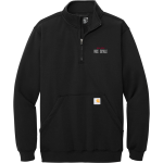 HINSDALE CENTRAL HIGH SCHOOL RED DEVILS <span class="pdp-name-mascot">HINSDALE CENTRAL RED DEVILS</span> Carhartt Men's Midweight 1/4-Zip Mock Neck Sweatshirt Front Thumbnail