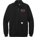WILMOT UNION HIGH SCHOOL PANTHERS <span class="pdp-name-mascot">WILMOT PANTHERS</span> Carhartt Men's Midweight 1/4-Zip Mock Neck Sweatshirt Front Thumbnail