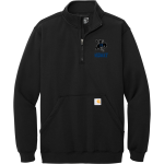 MIDWAY HIGH SCHOOL RAIDERS <span class="pdp-name-mascot">MIDWAY RAIDERS</span> Carhartt Men's Midweight 1/4-Zip Mock Neck Sweatshirt Front Thumbnail