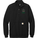 REYNOLDS HIGH SCHOOL RAIDERS <span class="pdp-name-mascot">REYNOLDS RAIDERS</span> Carhartt Men's Midweight 1/4-Zip Mock Neck Sweatshirt Front Thumbnail