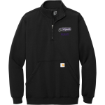 Harrison Wildcats <span class="pdp-name-mascot">Harrison School Wildcats</span> Carhartt Men's Midweight 1/4-Zip Mock Neck Sweatshirt Front Thumbnail