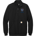 York Grizzlies <span class="pdp-name-mascot">York Junior High School Grizzlies</span> Carhartt Men's Midweight 1/4-Zip Mock Neck Sweatshirt Front Thumbnail