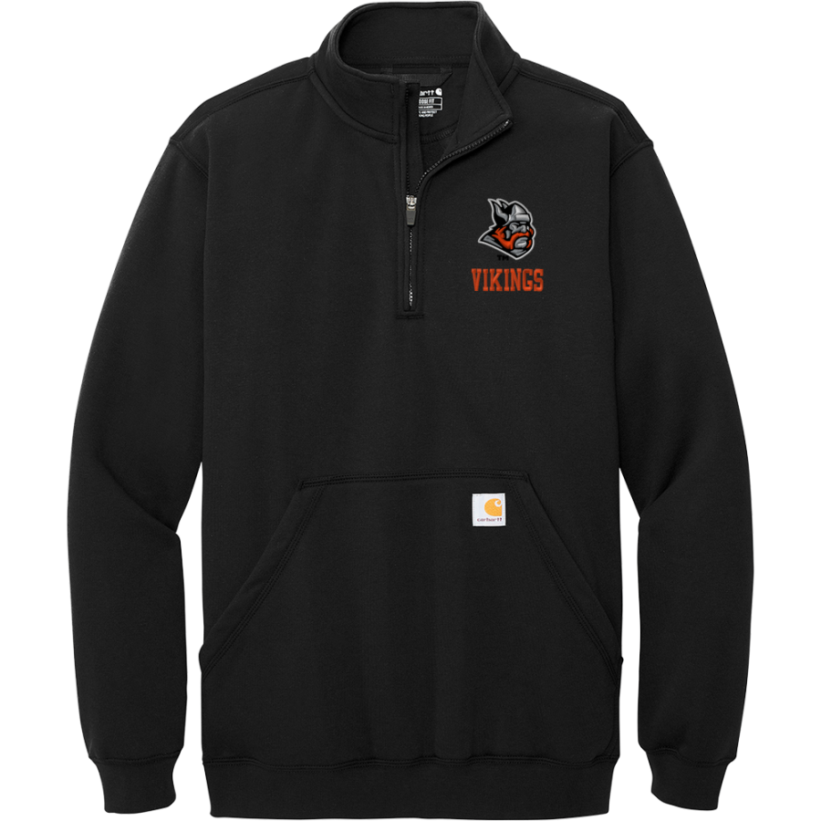 Dibble Vikings <span class="pdp-name-mascot">Dibble Vikings</span> Carhartt Men's Midweight 1/4-Zip Mock Neck Sweatshirt