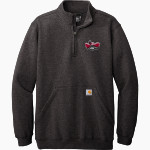 South Newton Middle School Carhartt Men's Midweight 1/4-Zip Mock Neck Sweatshirt Front Thumbnail