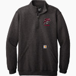 SEVASTOPOL HIGH SCHOOL PIONEERS <span class="pdp-name-mascot">SEVASTOPOL PIONEERS</span> Carhartt Men's Midweight 1/4-Zip Mock Neck Sweatshirt Front Thumbnail