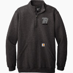 Dr. Thomas Randle Lions <span class="pdp-name-mascot">Thomas Randle HS Lions</span> Carhartt Men's Midweight 1/4-Zip Mock Neck Sweatshirt Front Thumbnail