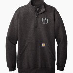 Pendleton Heights Arabians Online Store <span class="pdp-name-mascot">Pendleton Heights Arabians</span> Carhartt Men's Midweight 1/4-Zip Mock Neck Sweatshirt Front Thumbnail