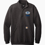 Sumner Tigers <span class="pdp-name-mascot">Sumner High School Tigers</span> Carhartt Men's Midweight 1/4-Zip Mock Neck Sweatshirt Front Thumbnail