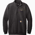 Camp Kawaga Sideline Store <span class="pdp-name-mascot">Camp Kawaga</span> Carhartt Men's Midweight 1/4-Zip Mock Neck Sweatshirt Front Thumbnail