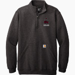 Highland High School Scotties Online Store Carhartt Men's Midweight 1/4-Zip Mock Neck Sweatshirt Front Thumbnail