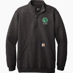 St. Mary's Dragons <span class="pdp-name-mascot">St. Mary's Dragons</span> Carhartt Men's Midweight 1/4-Zip Mock Neck Sweatshirt Front Thumbnail