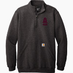 Mash Athletics <span class="pdp-name-mascot">Minnesota Mash Baseball Club</span> Carhartt Men's Midweight 1/4-Zip Mock Neck Sweatshirt Front Thumbnail
