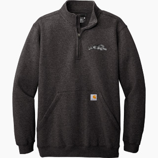 Carhartt Men's Midweight 1/4-Zip Mock Neck Sweatshirt