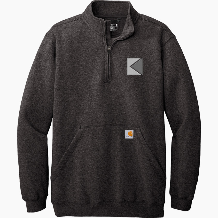 KENNY PIPE & SUPPLY Carhartt Men's Midweight 1/4-Zip Mock Neck Sweatshirt