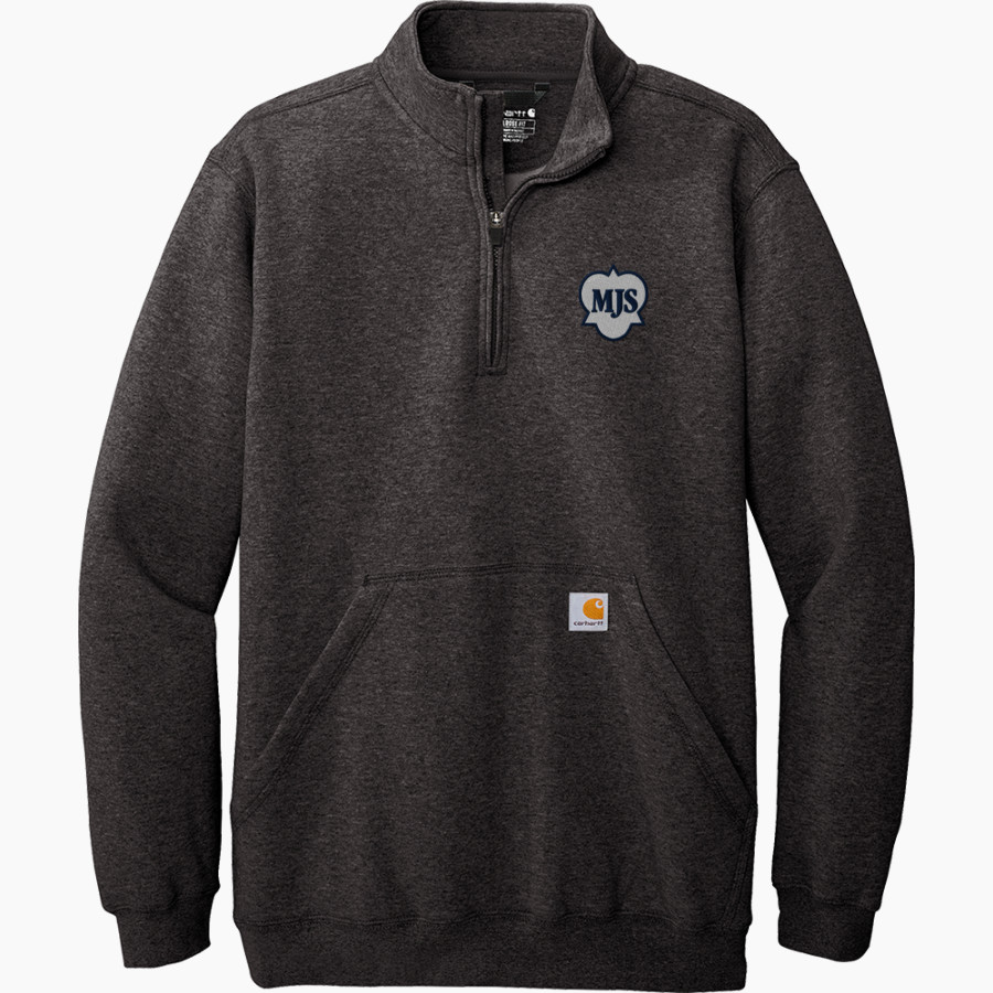 Mayfield Junior School Mustangs Online Store Carhartt Men's Midweight 1/4-Zip Mock Neck Sweatshirt