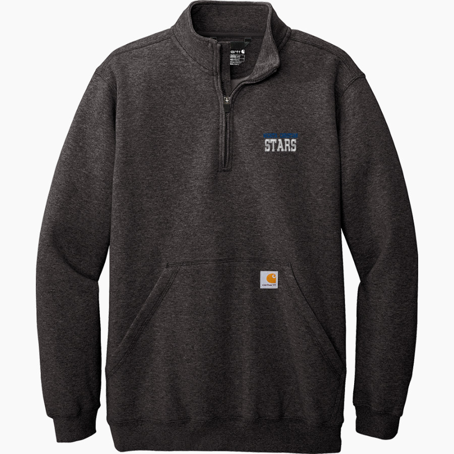 Wichita Christian Stars <span class="pdp-name-mascot">Wichita Christian Stars</span> Carhartt Men's Midweight 1/4-Zip Mock Neck Sweatshirt