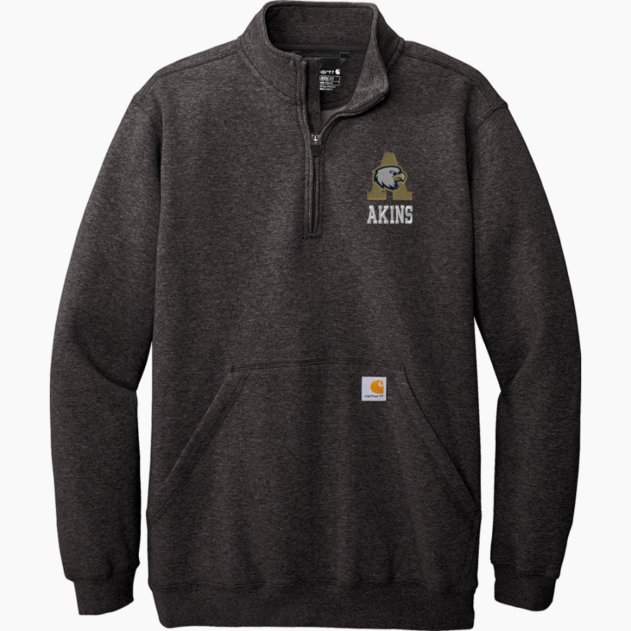 Akins Eagles <span class="pdp-name-mascot">Akins Eagles</span> Carhartt Men's Midweight 1/4-Zip Mock Neck Sweatshirt